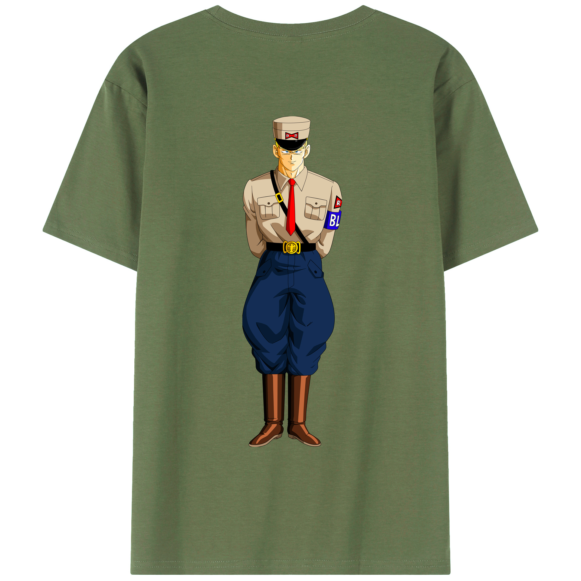 （画像用） ドラゴンボール DRAGON BALL 綿100％ メンズ半袖Tシャツ（バックプリント） 通気性